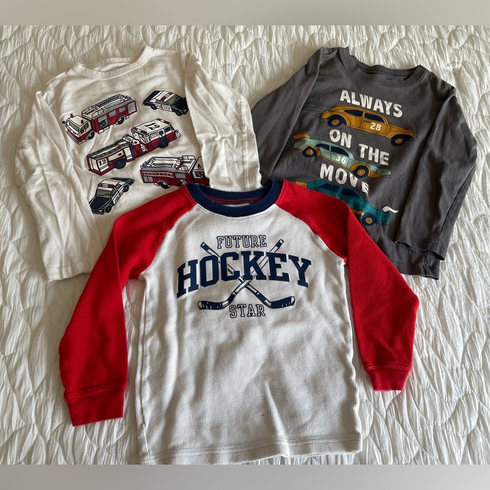Bundle of Boys’ Long Sleeve Shirts
